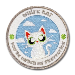 Chat Blanc "You're under my Protection"
